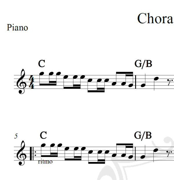 Chora me liga - João Bosco e Vinicius - Cifra