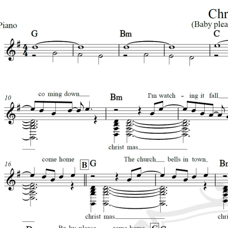 Christmas - Michael Buble - Arranjo Coral