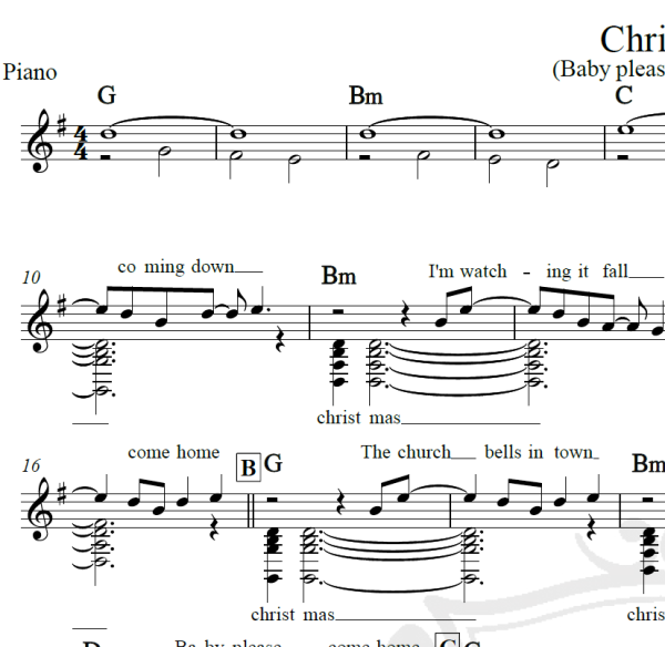 Christmas - Michael Buble - Arranjo Coral