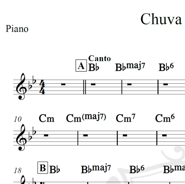 Chuva de verão - José Augusto - Cifra