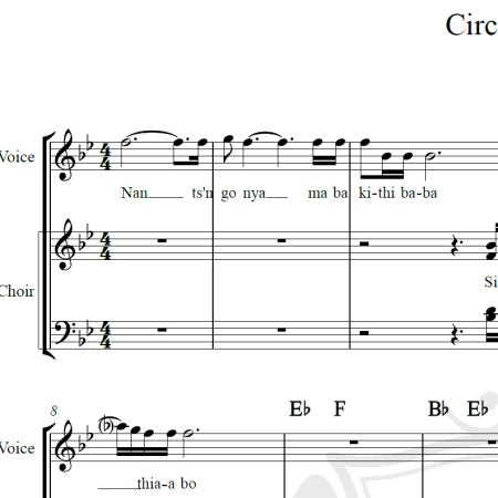 Circle of life (letra em português) - Elton John - Arranjo Coral