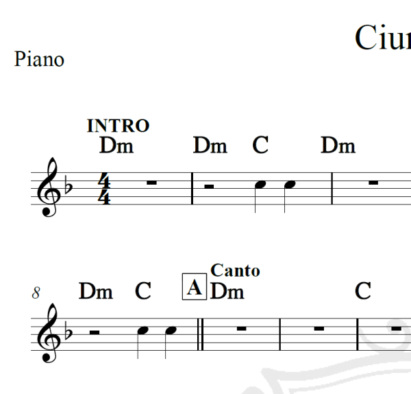 Ciumenta - Cesar Menotti e Fabiano - Cifra
