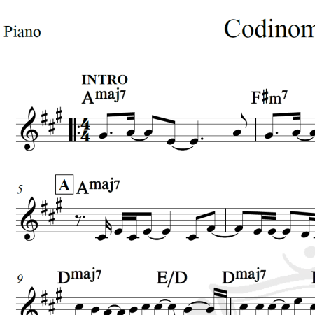 Codinome Beija-flor - Cazuza - Piano