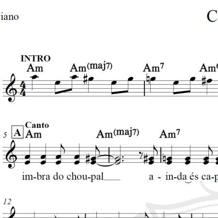 Coimbra - Piano/Vocal