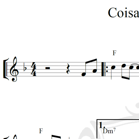 Coisas da vida - Milton Nascimento - Piano