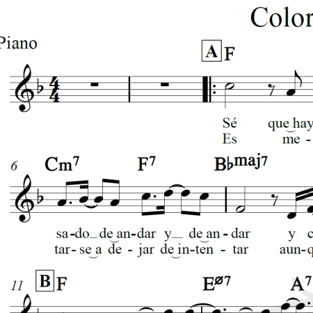 Color Esperanza - Diego Torres - Piano/Vocal