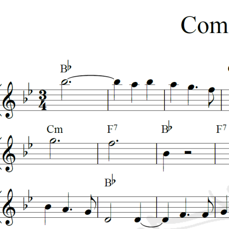 Come le Rose - Piano