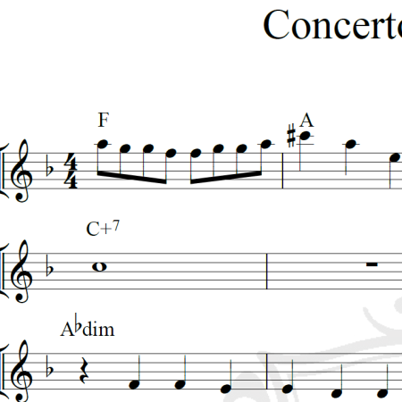 Concerto d'Autunno - Piano