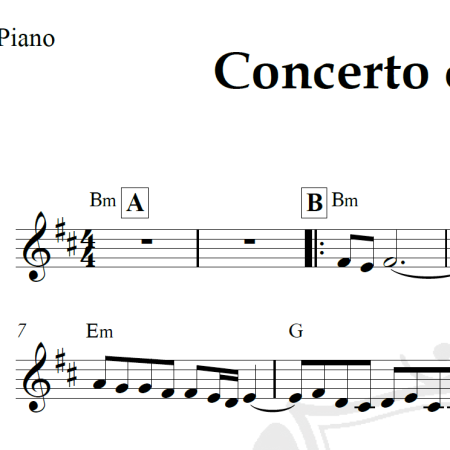 Concerto de Aranjuez - Joaquim Rodrigo - Piano