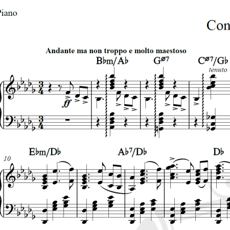 Concerto nº 1 - Tschaikovsky - Piano