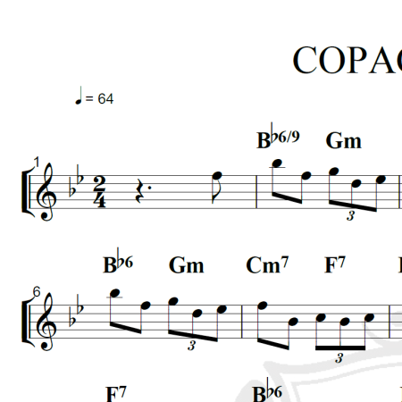 Copacabana - Dick Farney - Piano