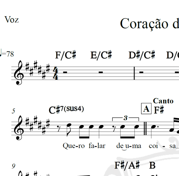 Coração de Estudante - Milton Nascimento - Piano/Voz