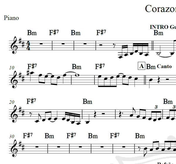Corazon espinado - Santana - Cifra