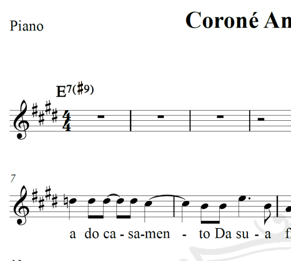 Coroné Antonio Bento - Tim Maia - Piano/Vocal