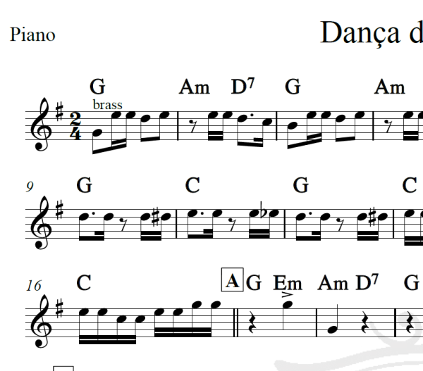 Dança do põe põe - É o Tchan - Cifra