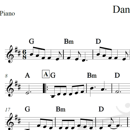 Dandelions - Ruth B. - Piano