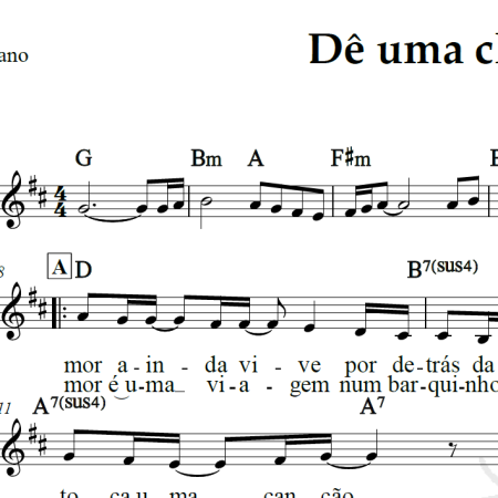 Dê uma chance ao coração - Michael Sullivan e Paulo Massadas - Piano/Vocal