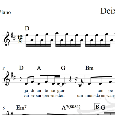 Deixa brilhar - Larissa Murai - Piano/Vocal