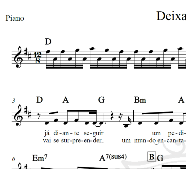 Deixa brilhar - Larissa Murai - Piano/Vocal