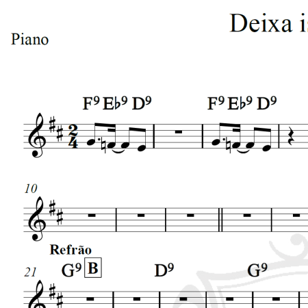 Deixa isso pra lá - Seu Jorge - Cifra