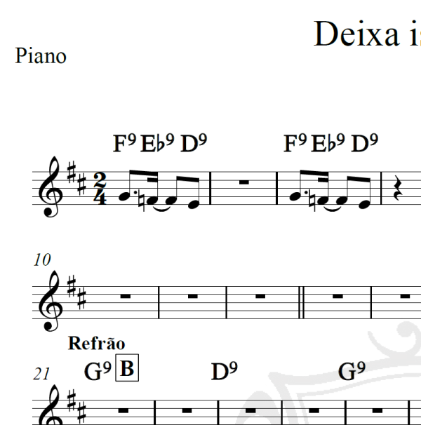 Deixa isso pra lá - Seu Jorge - Cifra