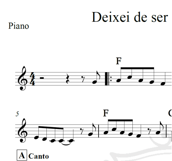 Deixei de ser cowboy por ela - Chitãozinho e Xororó - Piano