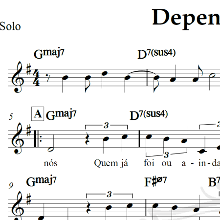 Depende de nós - Ivan Lins - Piano/Vocal