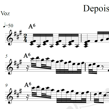Depois do prazer - Alexandre Pires - Piano/Vocal