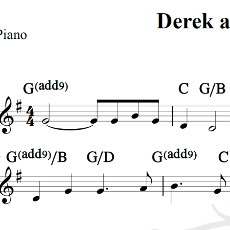 Derek and Meredith - Grey's Anathomy - Piano