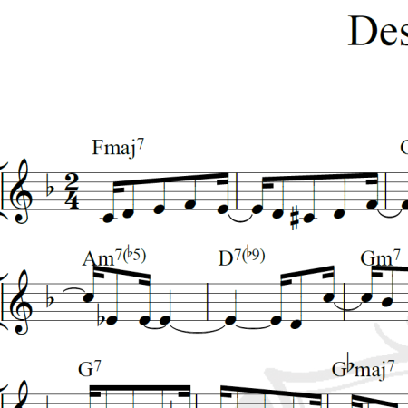 Desafinado - Tom Jobim - Piano