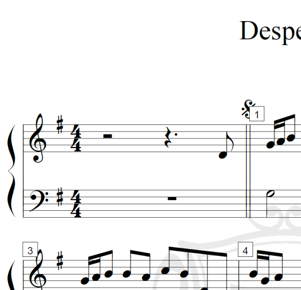 Despertai - Bach - Piano