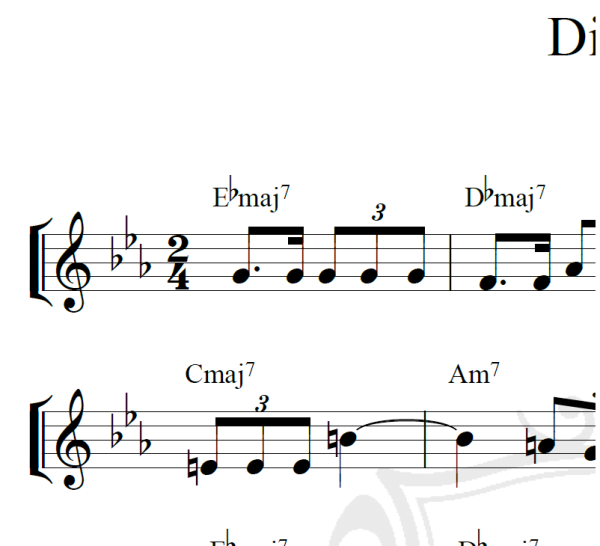 Dindi - Tom Jobim - Piano