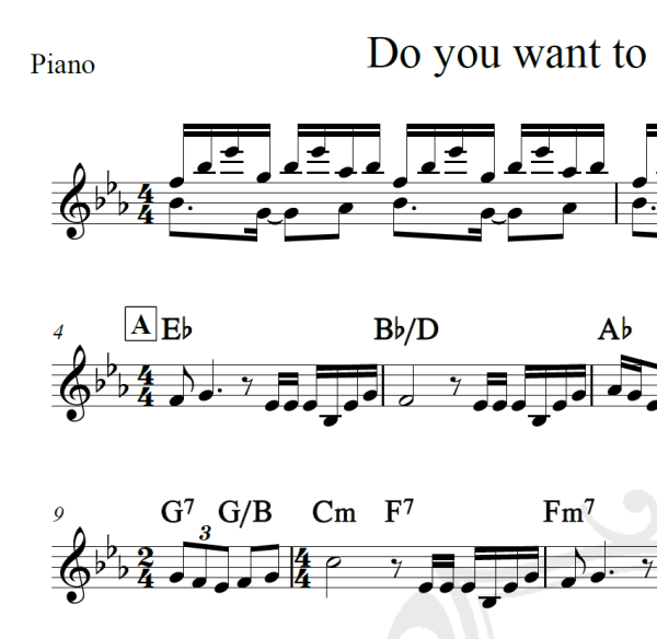 Do you want to build a snowman? - Piano