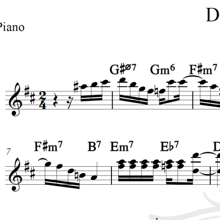 Doralice - Dorival Caymmi - Piano