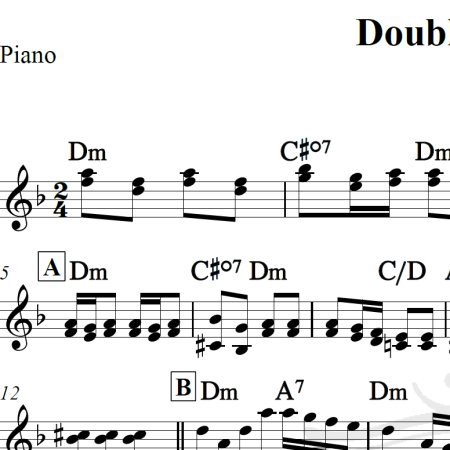 Double Trouble - John Williams - Piano