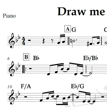 Draw me close to you - Michael W. Smith - Piano