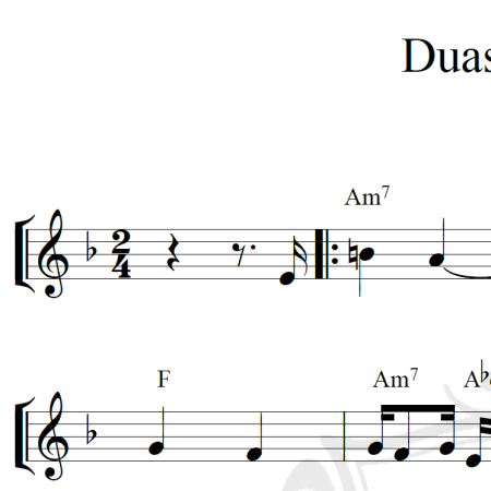 Duas Contas - Garoto - Piano