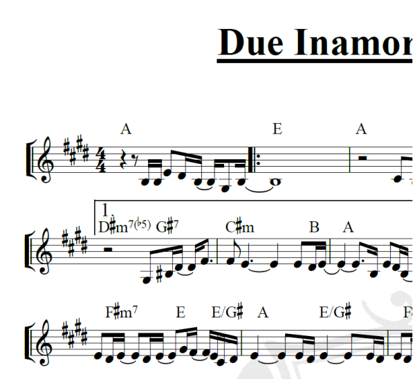 Due Inamorati Come Noi - Laura Pausini - Piano