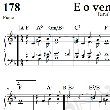 E o vento levou (Tara`s Theme) - Arranjo Coral