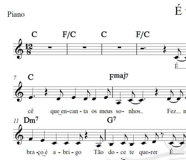 É você - Lorenza Pozza - Piano/Vocal