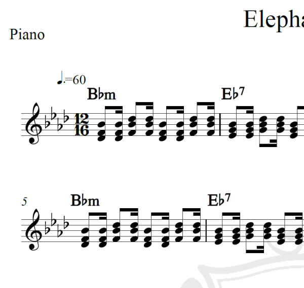 Elephant Gun - Beirut - Piano