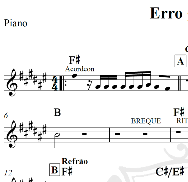 Erro gostoso - Simone Mendes - Cifra