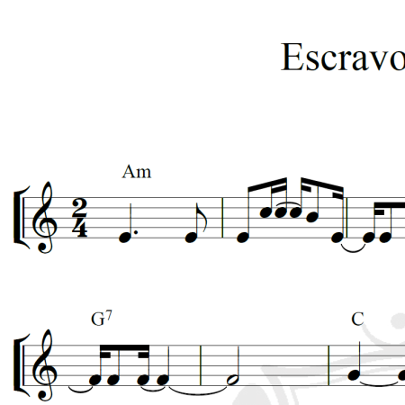 Escravo da alegria - Toquinho - Piano