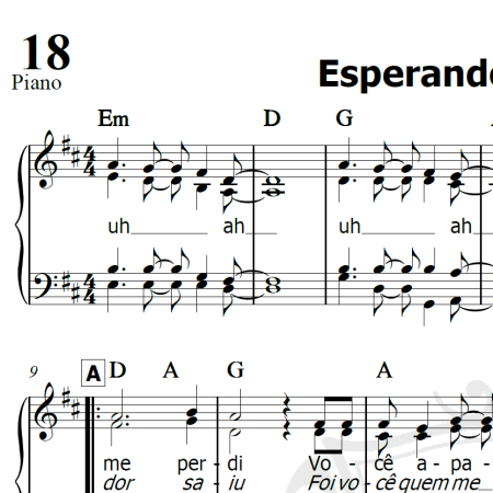 Esperando na Janela - Gilberto Gil - Piano