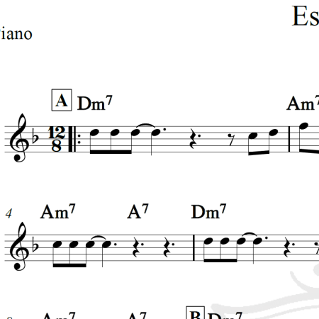 Esquinas - Djavan - Piano