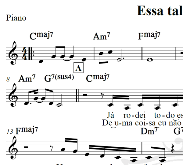 Essa tal felicidade - Tim Maia - Piano/Vocal