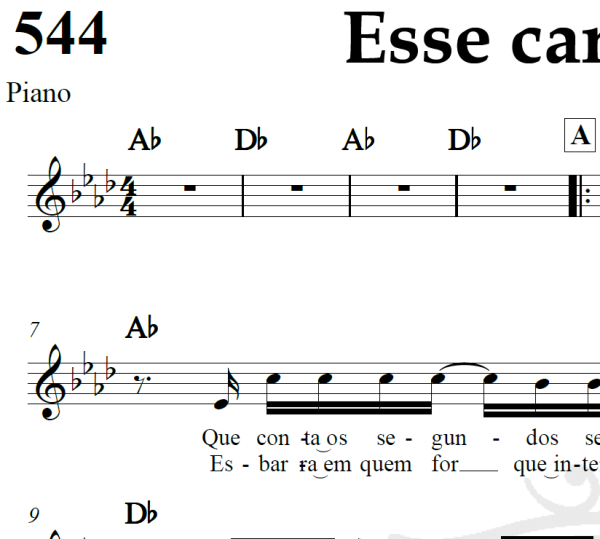 Esse cara sou eu - Roberto Carlos - Piano/Vocal