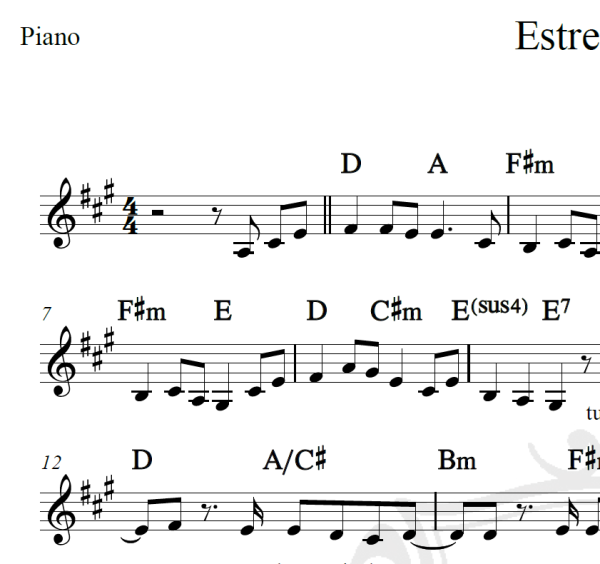 Estrela Guia - Lucas Lenni - Piano/Vocal