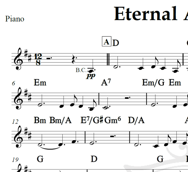 Eternal Alexander - Vangelis - Piano