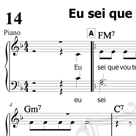 Eu sei que vou te amar - Tom Jobim - Arranjo Coral